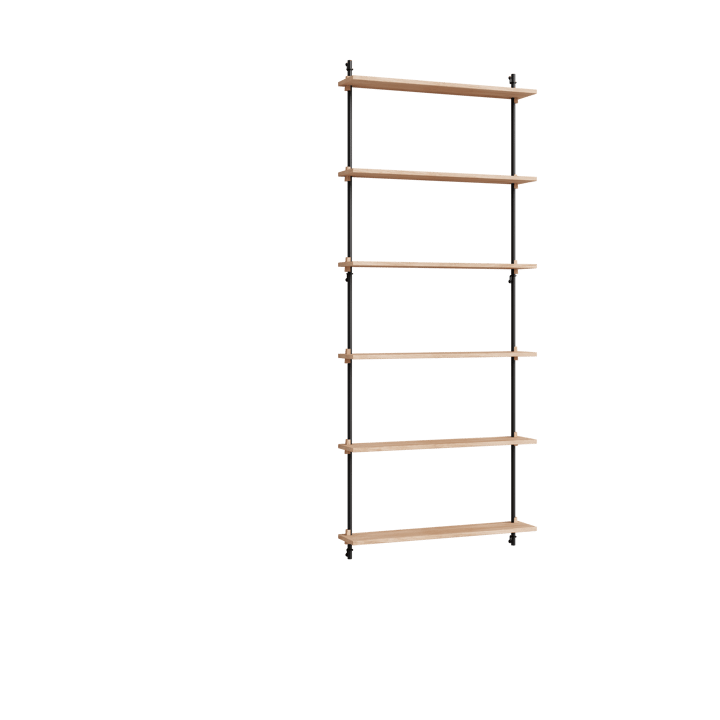 Moebe wall shelving ws.200.1 - Roble-negro - MOEBE