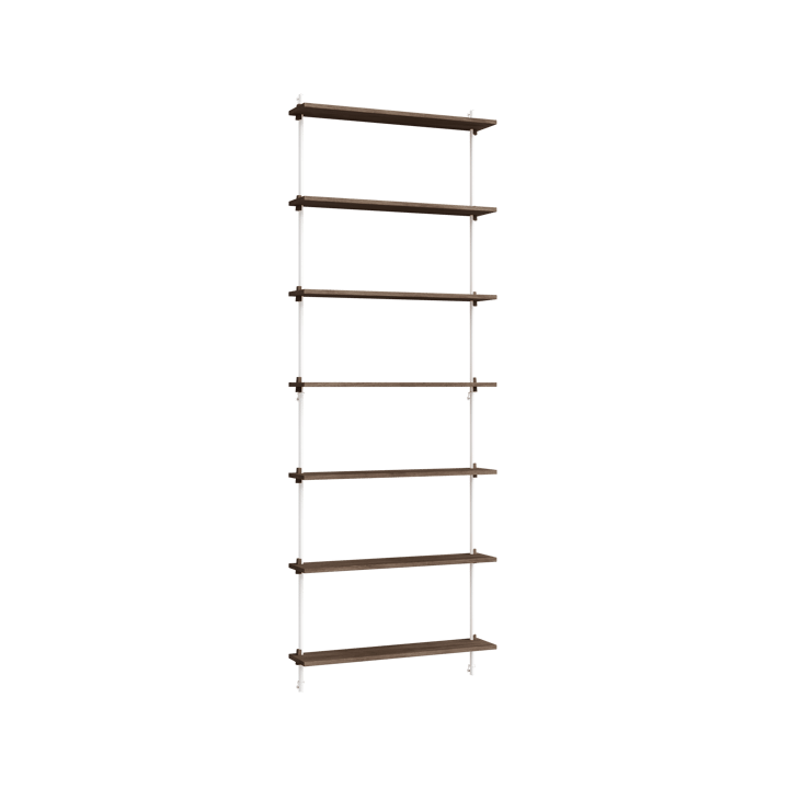 Moebe wall shelving ws.230.1 - Roble ahumado-blanco - MOEBE