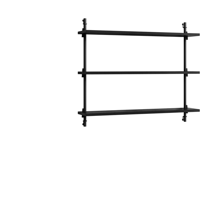 Moebe wall shelving ws.65.1 - Negro - MOEBE