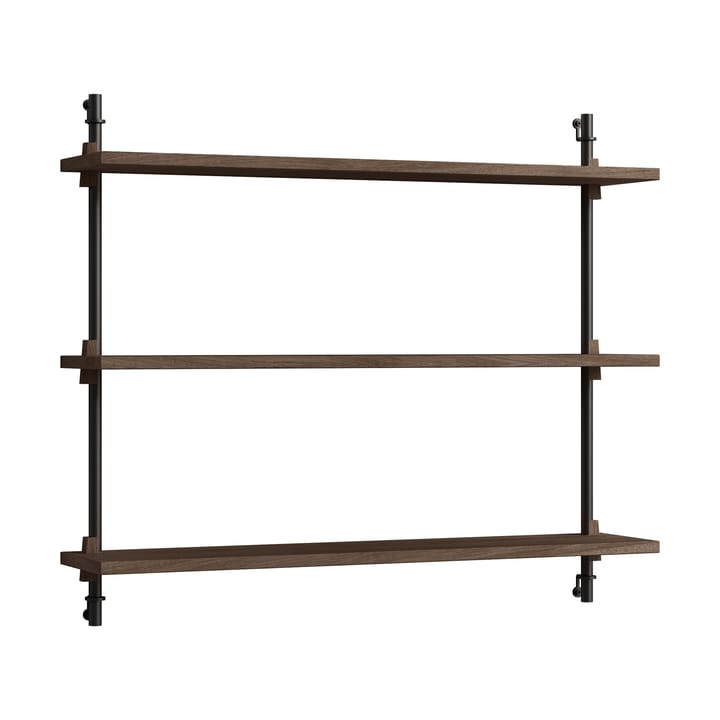 Moebe wall shelving ws.65.1 - Roble ahumado-negro - MOEBE