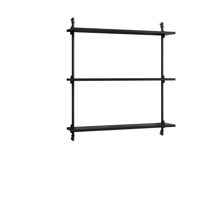 Moebe wall shelving ws.85.1 - Negro - MOEBE