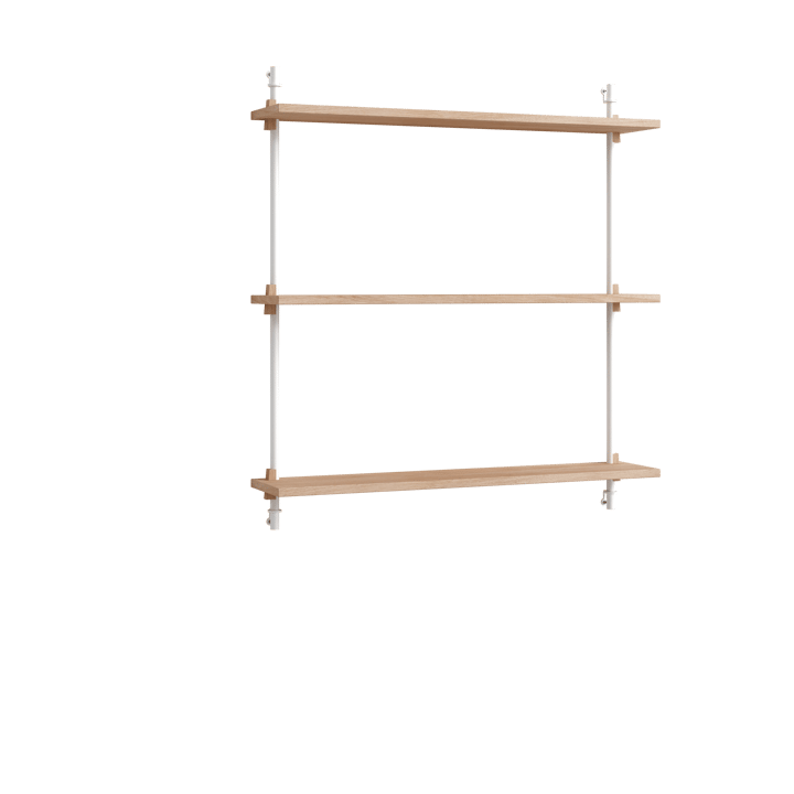 Moebe wall shelving ws.85.1 - Roble-blanco - MOEBE