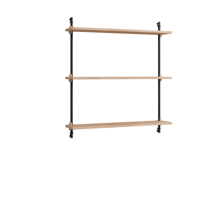 Moebe wall shelving ws.85.1 - Roble-negro - MOEBE