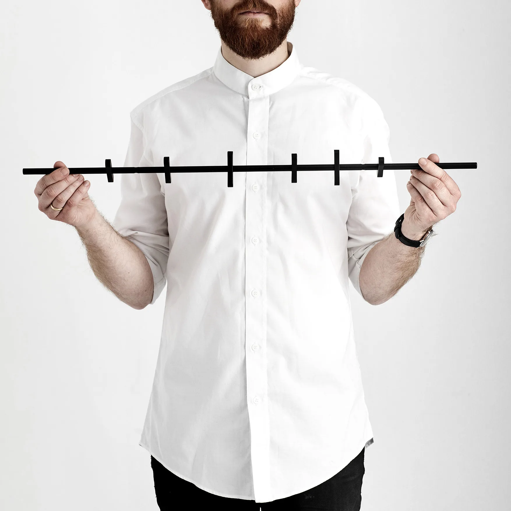 Perchero Moebe large, negro MOEBE