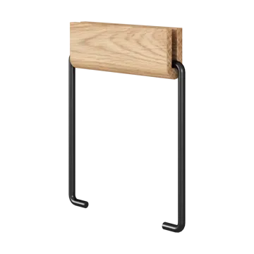 Portarrollos para papel higiénico Moebe - Roble-negro - MOEBE