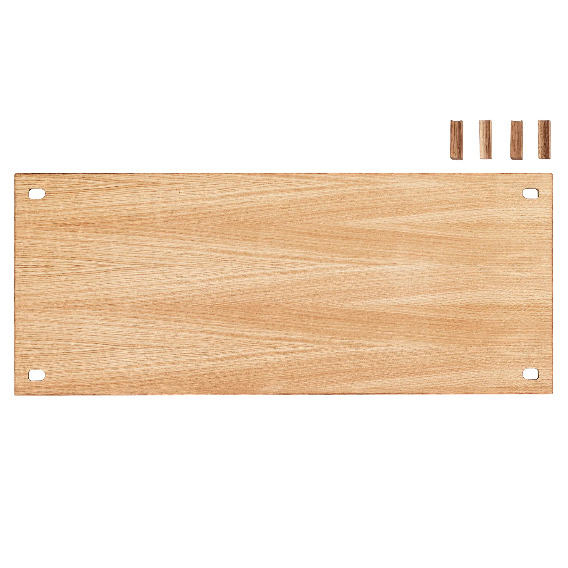 Set de estante Moebe 85 cm, roble MOEBE