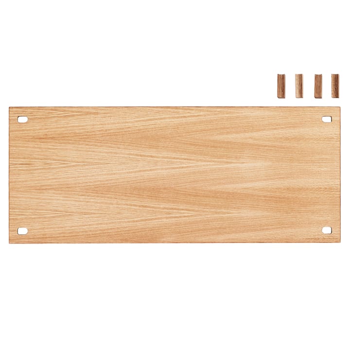 Set de estante Moebe 85 cm, roble MOEBE
