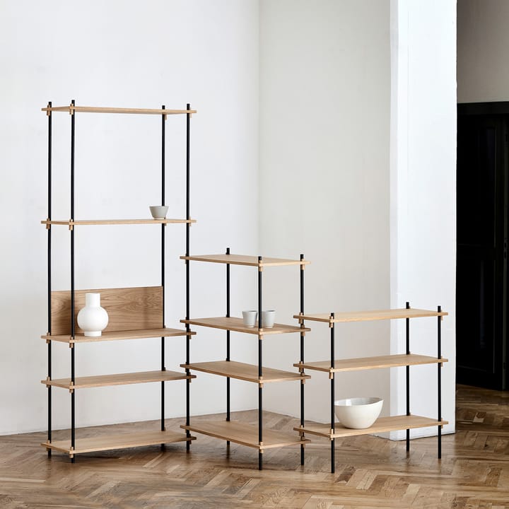 Set de estante Moebe 85 cm, roble MOEBE