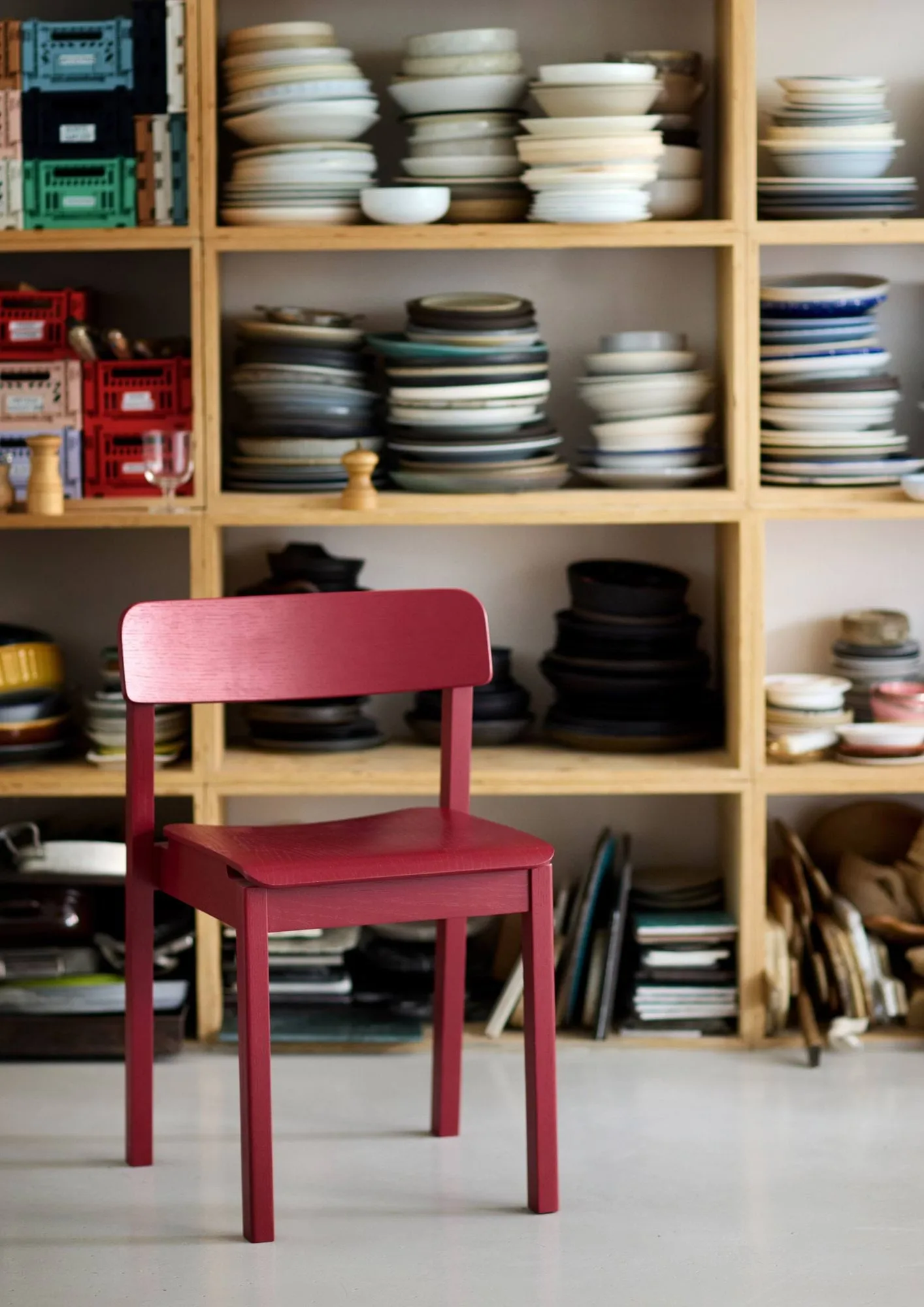 Silla Everyday Chair, Purple red MOEBE