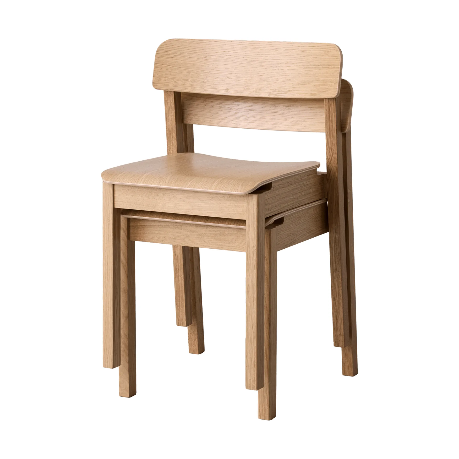 Silla Everyday Chair, Roble lacado MOEBE