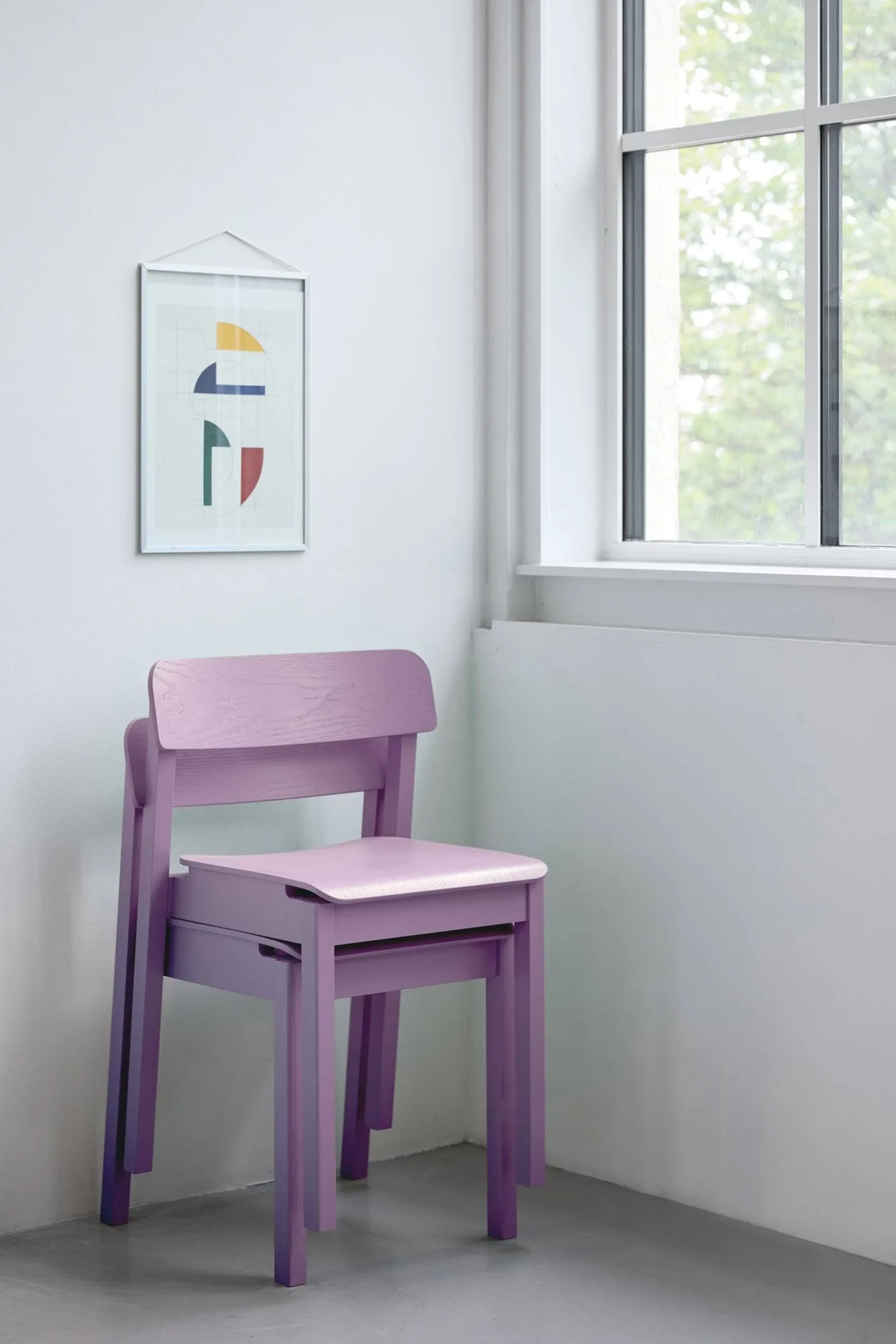 Silla Everyday Chair, Soft lavender MOEBE