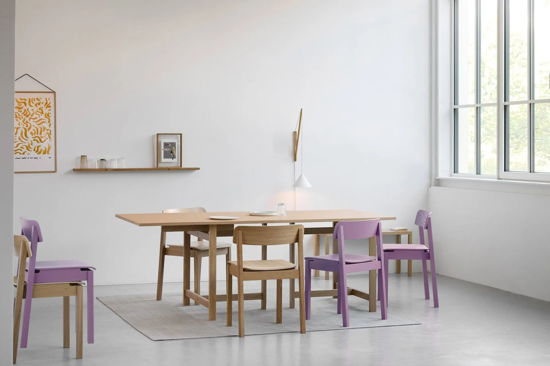 Silla Everyday Chair, Soft lavender MOEBE