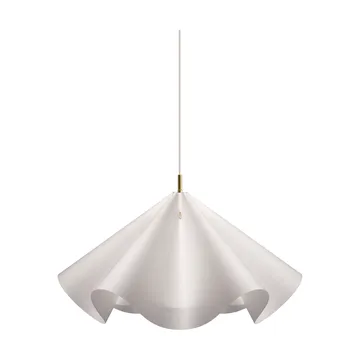 Sinuate colgante - White-latón, grande Ø75x40 cm - MOEBE
