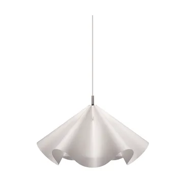 Sinuate colgante - White-stainless steel, mediano Ø60x30 cm - MOEBE