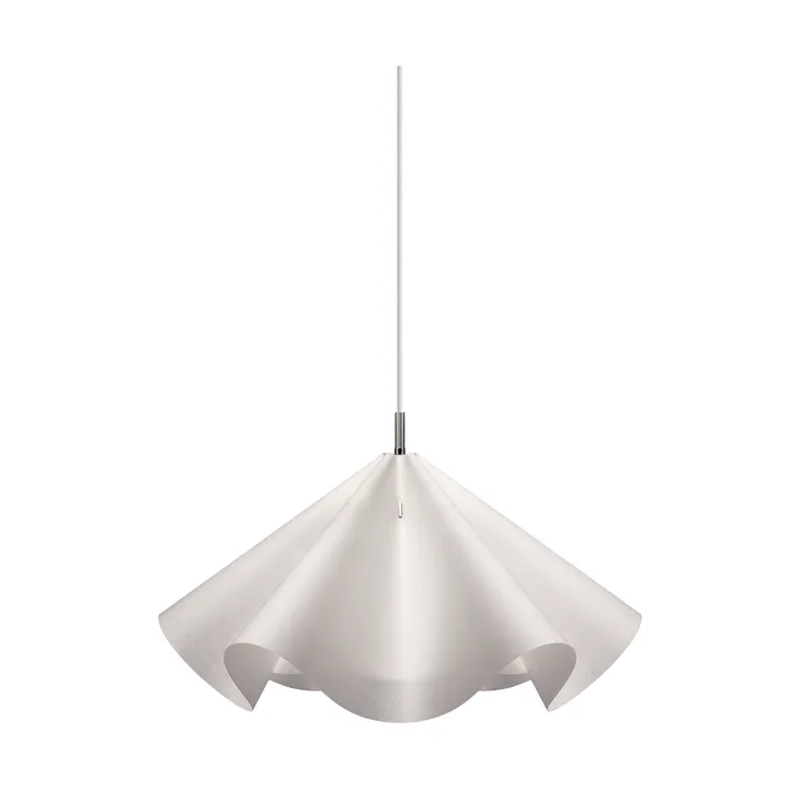 Sinuate colgante - White-stainless steel, mediano Ø60x30 cm - MOEBE