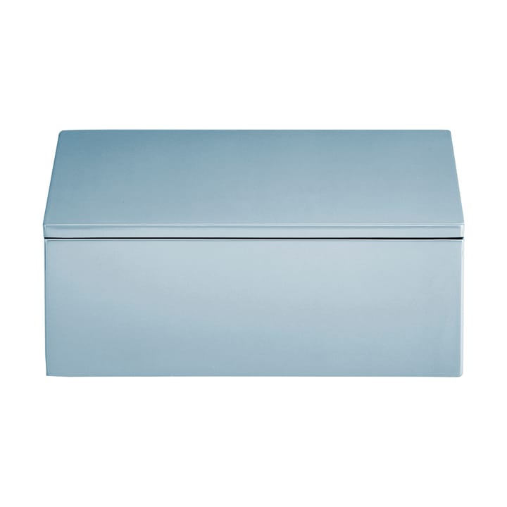 Caja de almacenamiento lacada Lux 19x19x7 cm - Powder blue - Mojoo