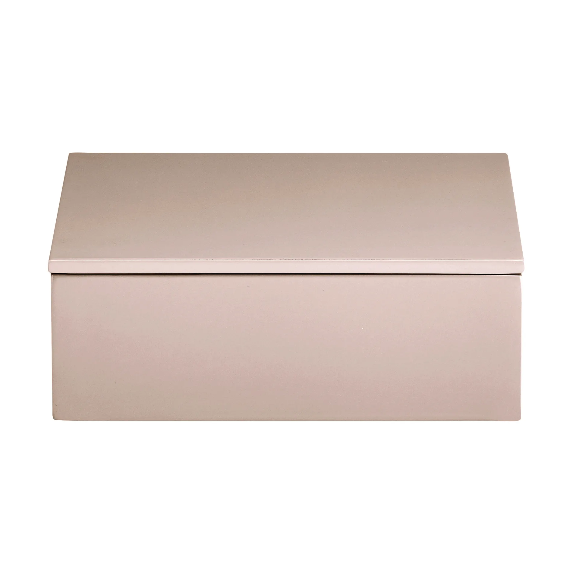 Caja de almacenamiento lacada Lux 19x19x7 cm, Powder rose Mojoo