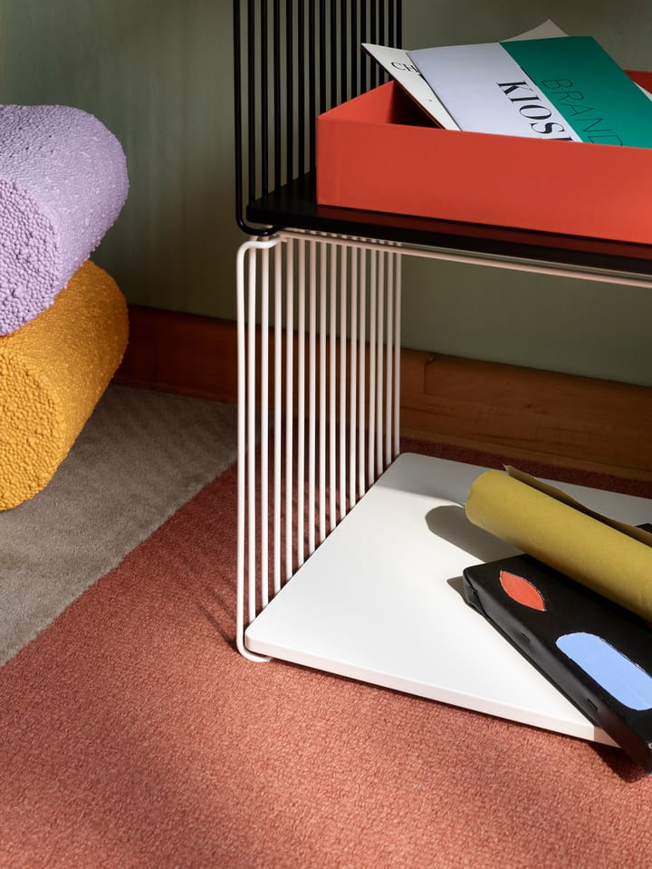 Balda superior Panton Wire 34,8x34,8 cm, Smoked glass Montana