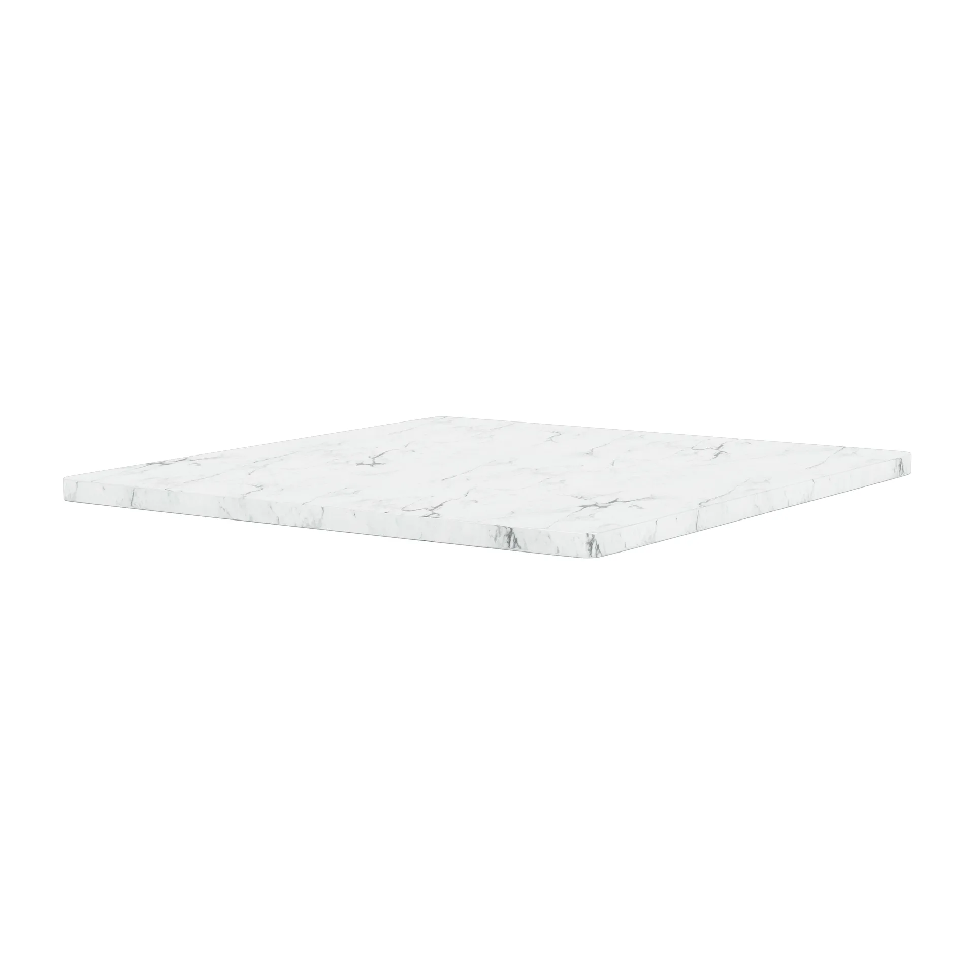 Balda superior Panton Wire 34,8x34,8 cm, White marble Montana