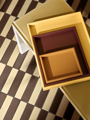 Bandeja Arrange small 17,3x21,4 cm - Amber - Montana