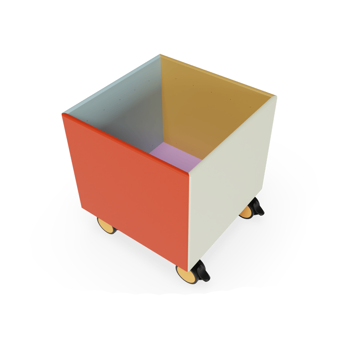 Caja de almacenamiento con ruedas Montana x KIMPOP  - 34,4x37,8x35,4 cm - Montana