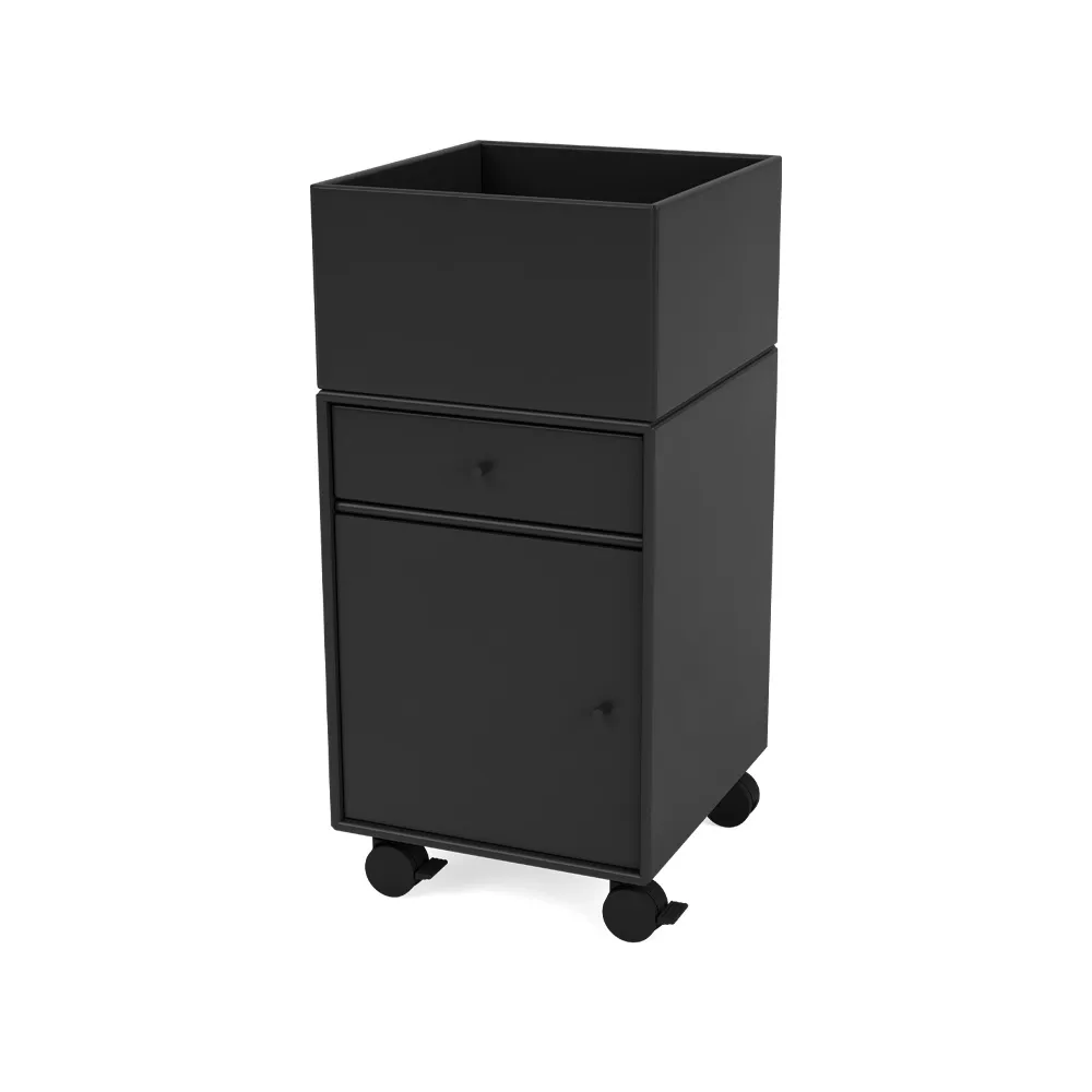 Cajonera con ruedas Runner, Black 05 Montana
