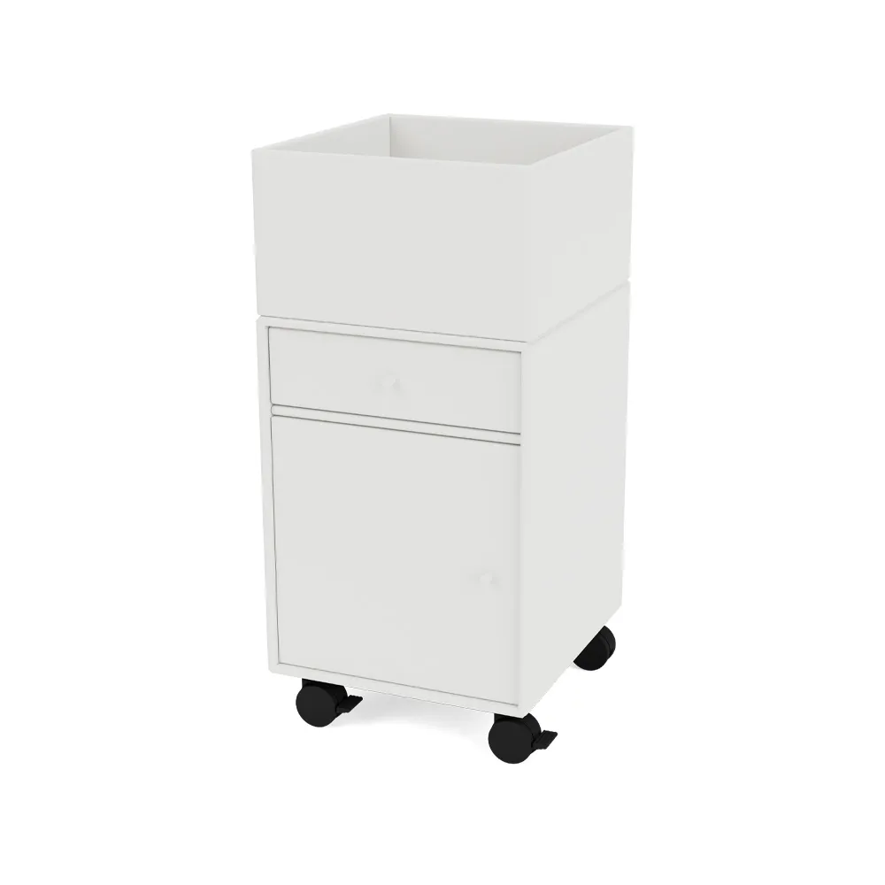 Cajonera con ruedas Runner, White 01 Montana