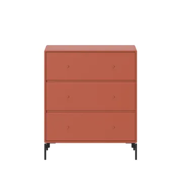 Cómoda Carry - Hokkaido 162, patas lacadas en negro - Montana