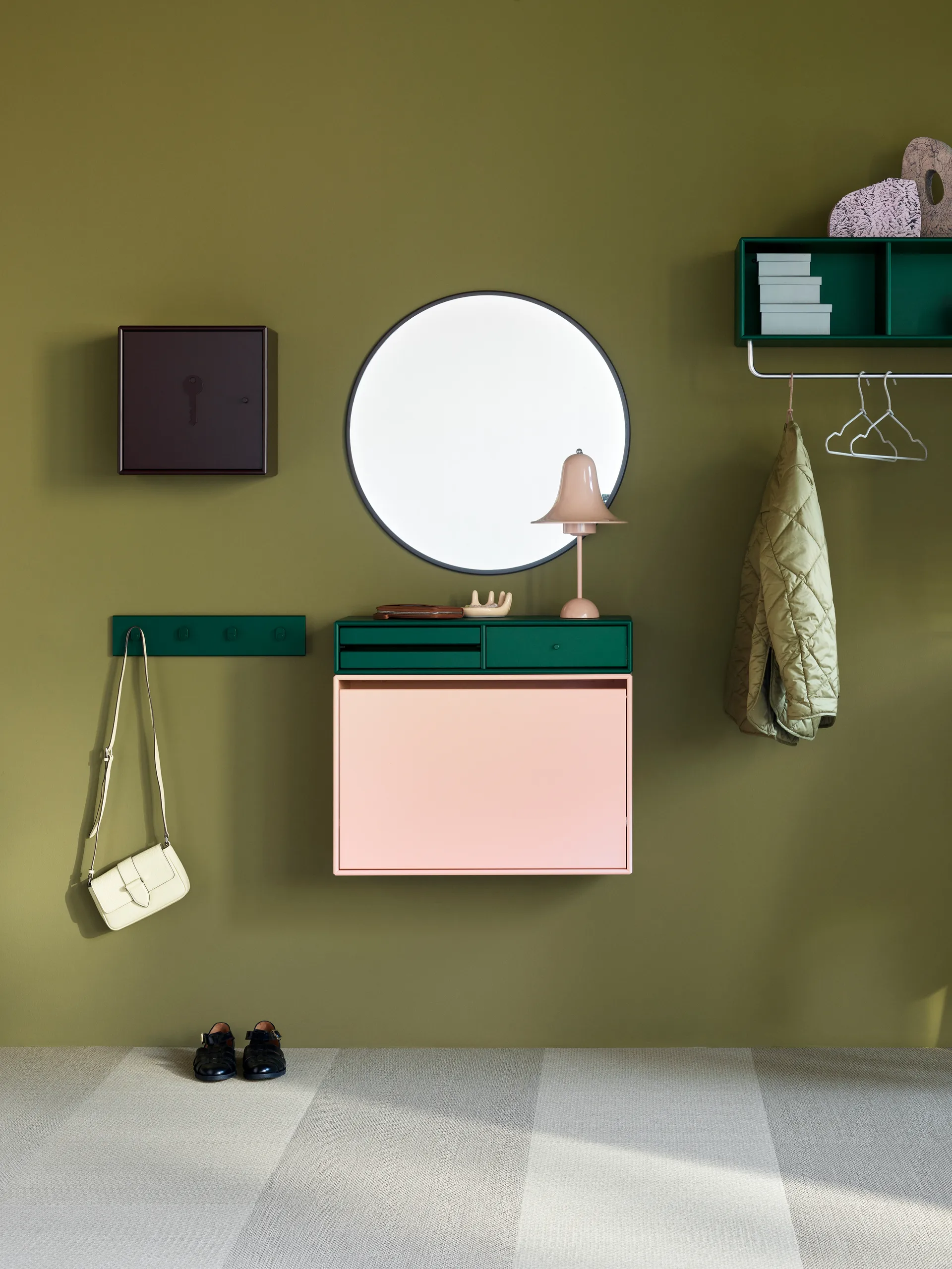 Espejo Around Ø69,6 cm, Balsamic Montana