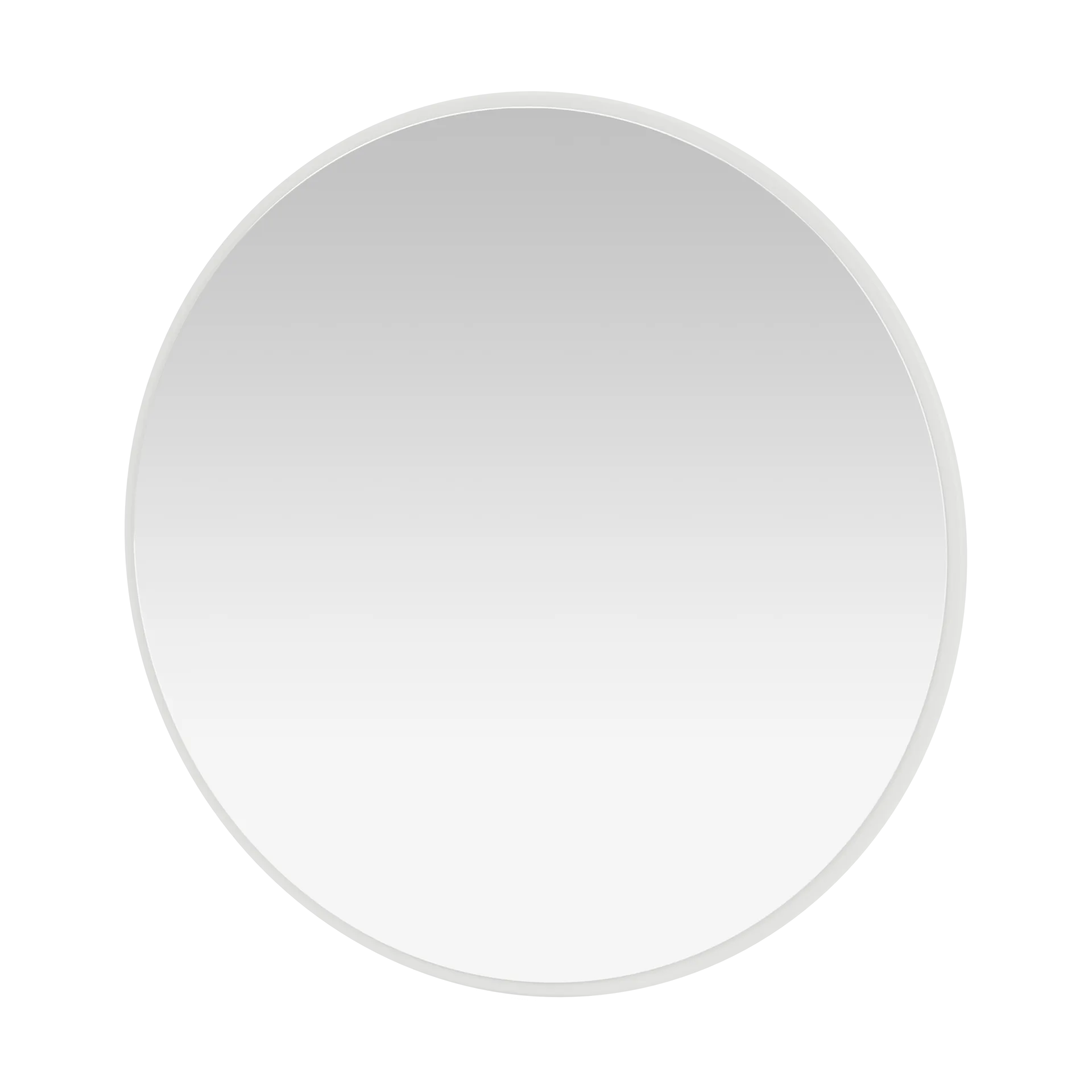 Espejo Around Ø69,6 cm, White Montana