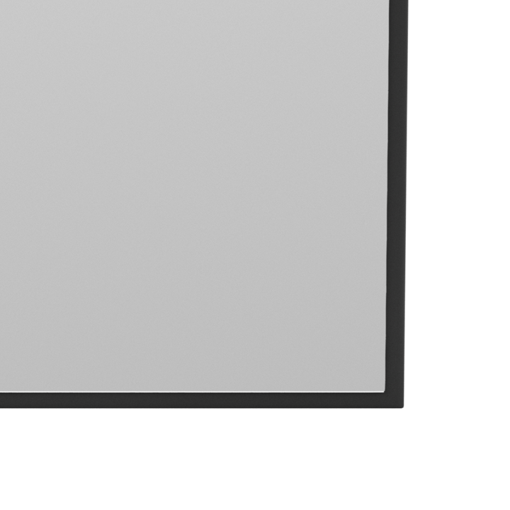 Espejo Colour Frame 46,8x46,8 cm - Black - Montana