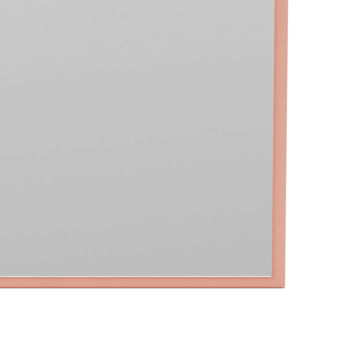 Espejo Colour Frame 46,8x46,8 cm, Rhubarb Montana