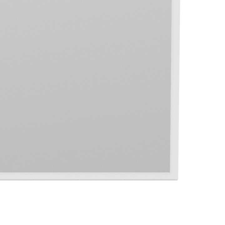Espejo Montana square 69,6x69,6 cm - White - Montana