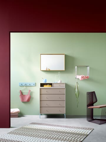 Espejo Shelfie colour frame 46,8x69,6 cm - Cumin - Montana