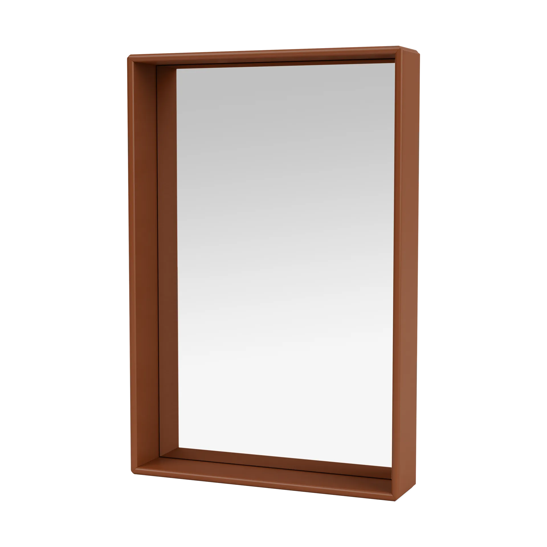 Espejo Shelfie colour frame 46,8x69,6 cm, Hazelnut Montana