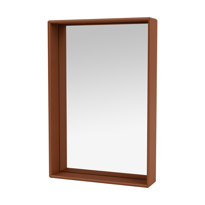Espejo Shelfie colour frame 46,8x69,6 cm - Hazelnut - Montana