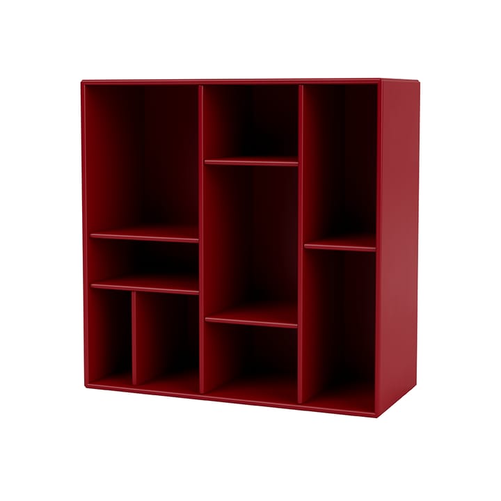 Estantería decorativa COMPILE 69,6x69,6 cm - Beetroot 165 - Montana