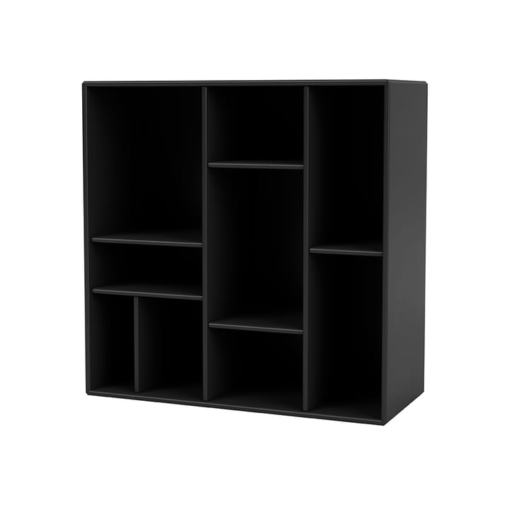 Estantería decorativa COMPILE 69,6x69,6 cm - Black 05 - Montana