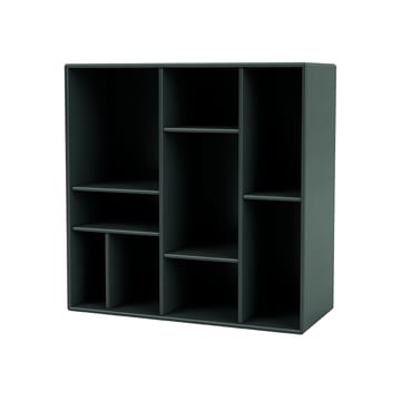 Estantería decorativa COMPILE 69,6x69,6 cm - Black jade 163 - Montana