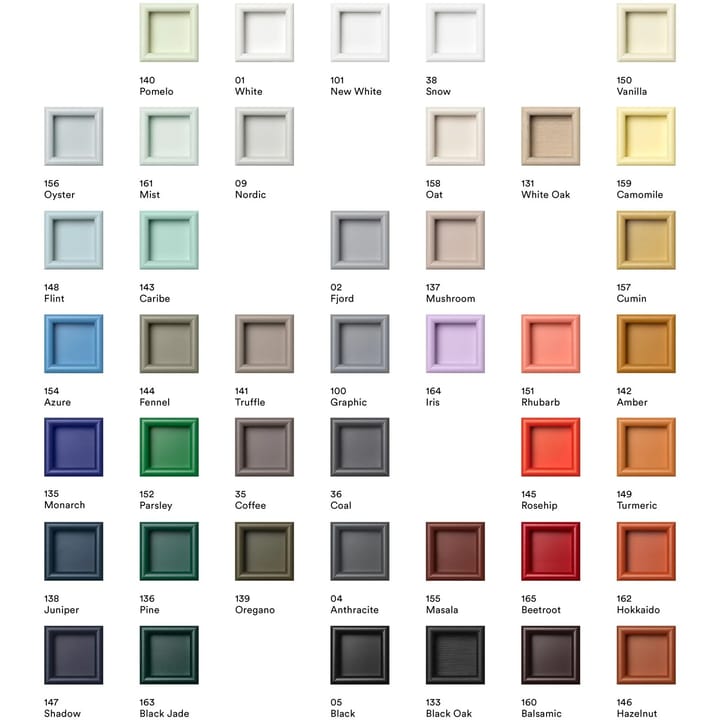 Estantería decorativa COMPILE 69,6x69,6 cm, Vanilla 150 Montana