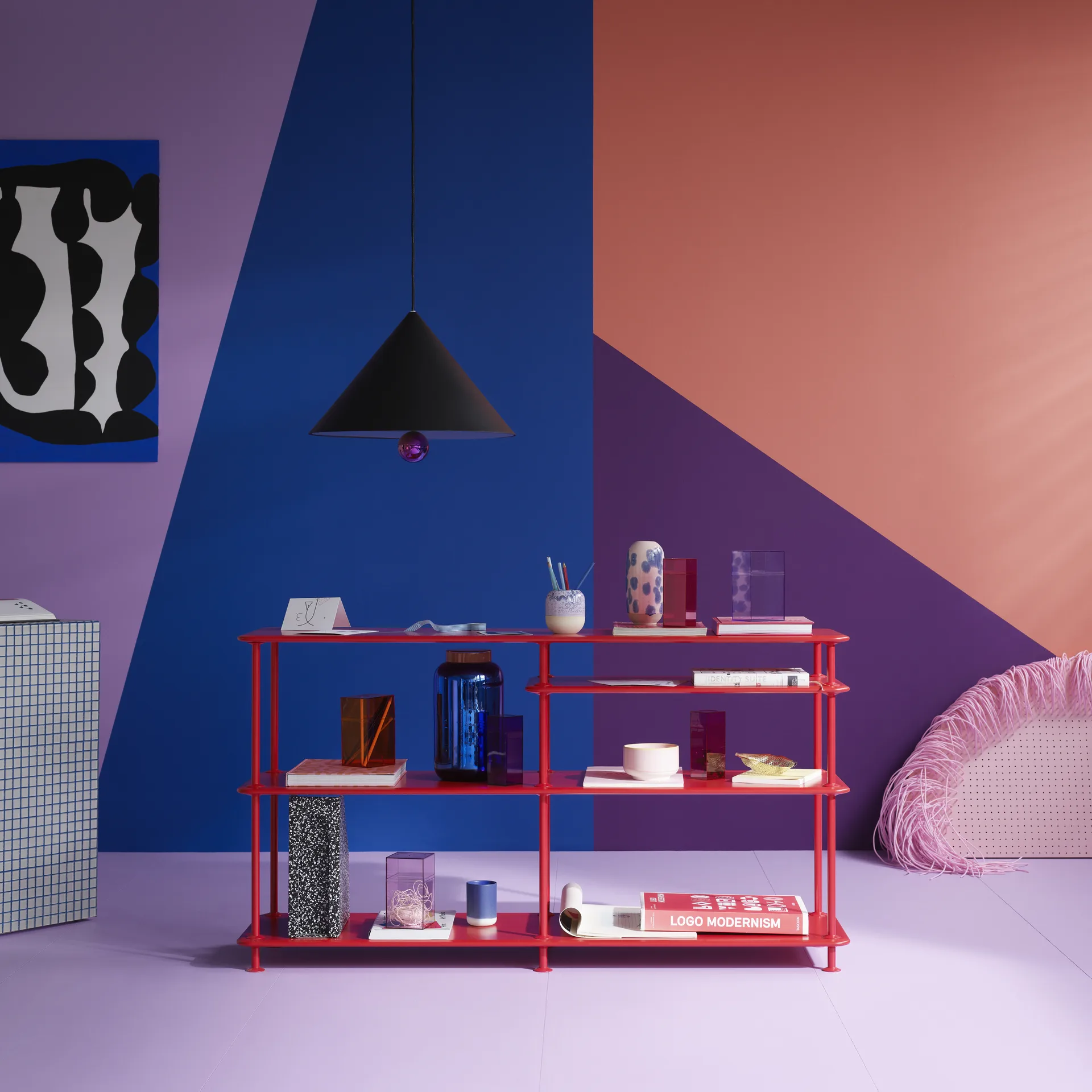 Estantería Montana Free 220100, Beetroot 165 Montana