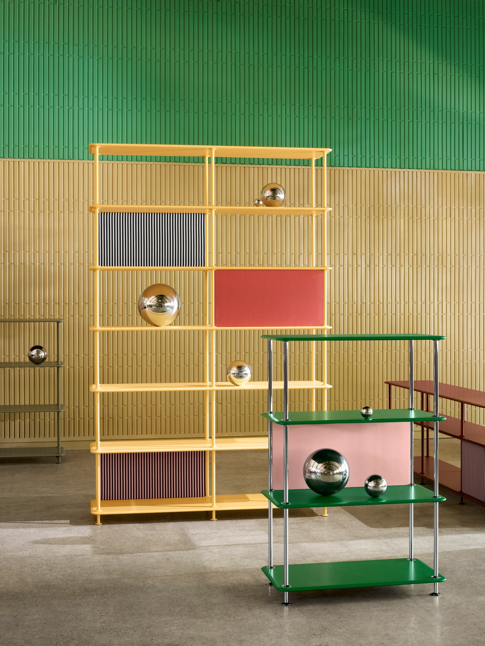 Estantería Montana Free 30000, 152 Parsley structured-chrome Montana