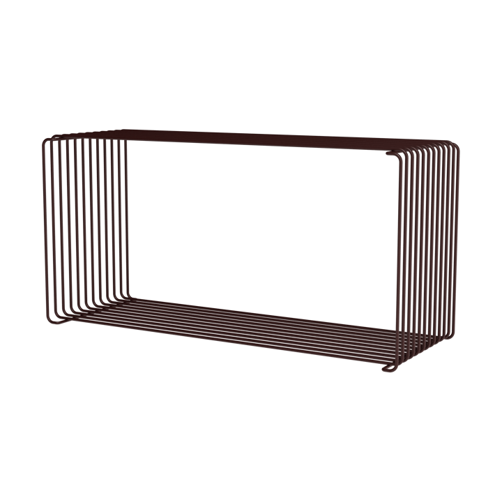Estantería Panton Wire Extended 70x34,8x25,7 cm - Black red - Montana
