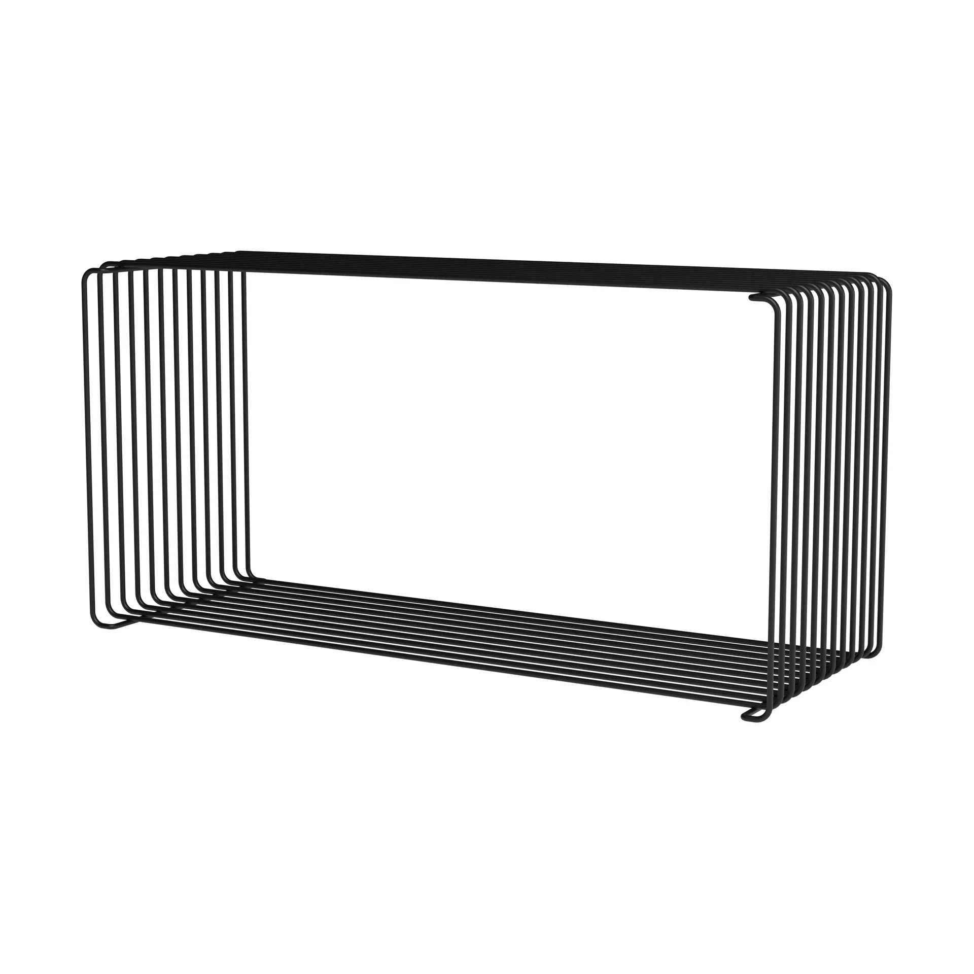 Estantería Panton Wire Extended 70x34,8x25,7 cm, Black Montana