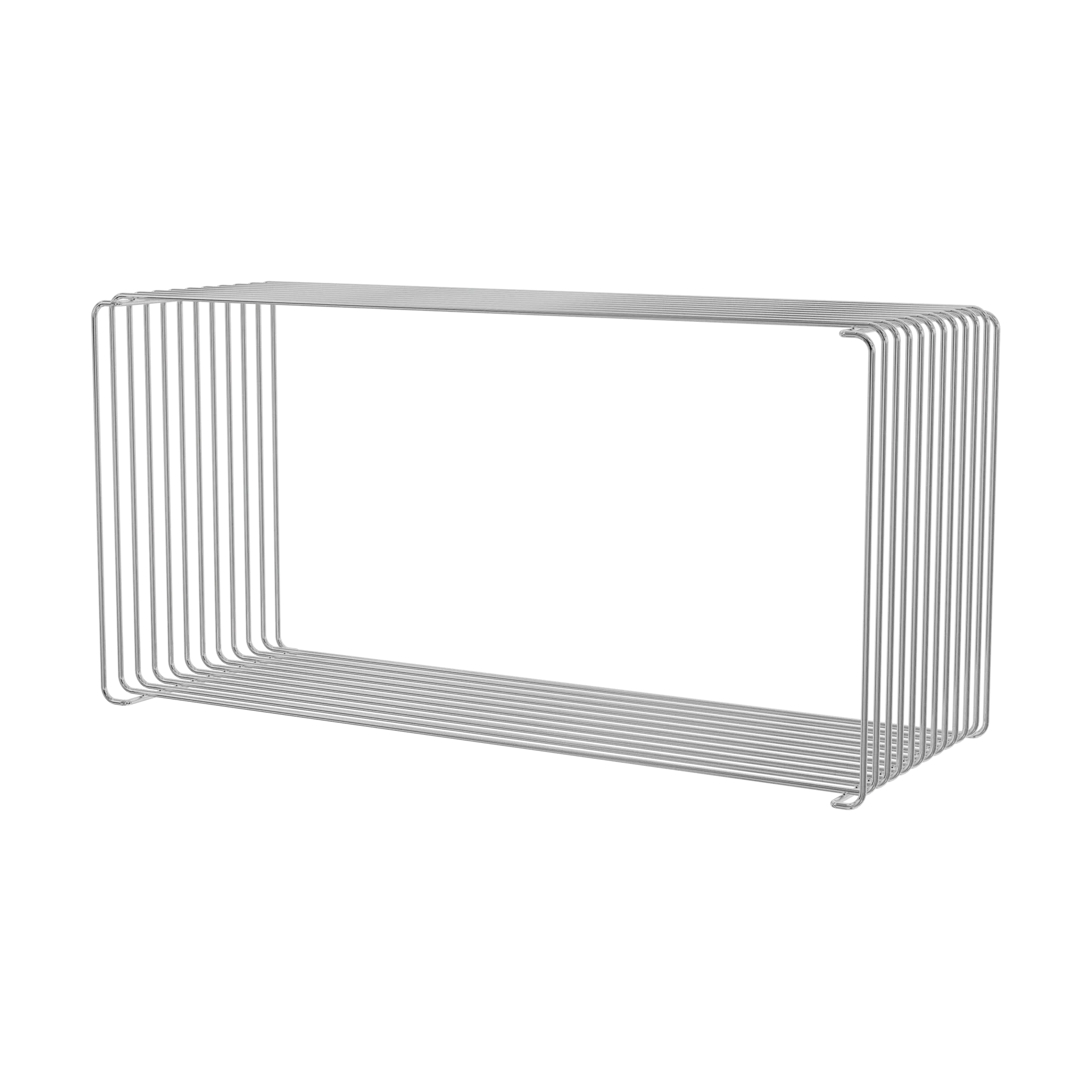 Estantería Panton Wire Extended 70x34,8x25,7 cm, Chrome Montana
