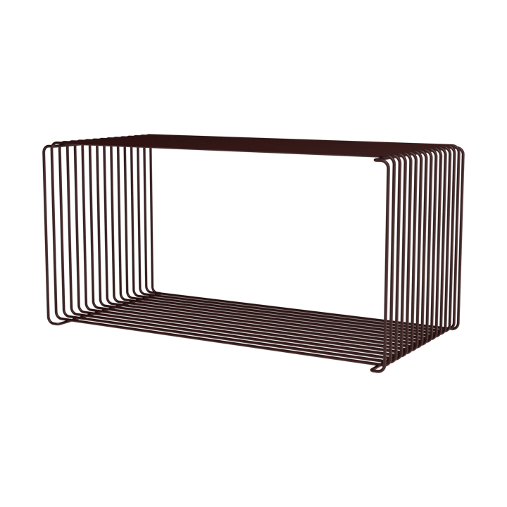 Estantería Panton Wire Extended 70x34,8x34,8 cm - Black red - Montana