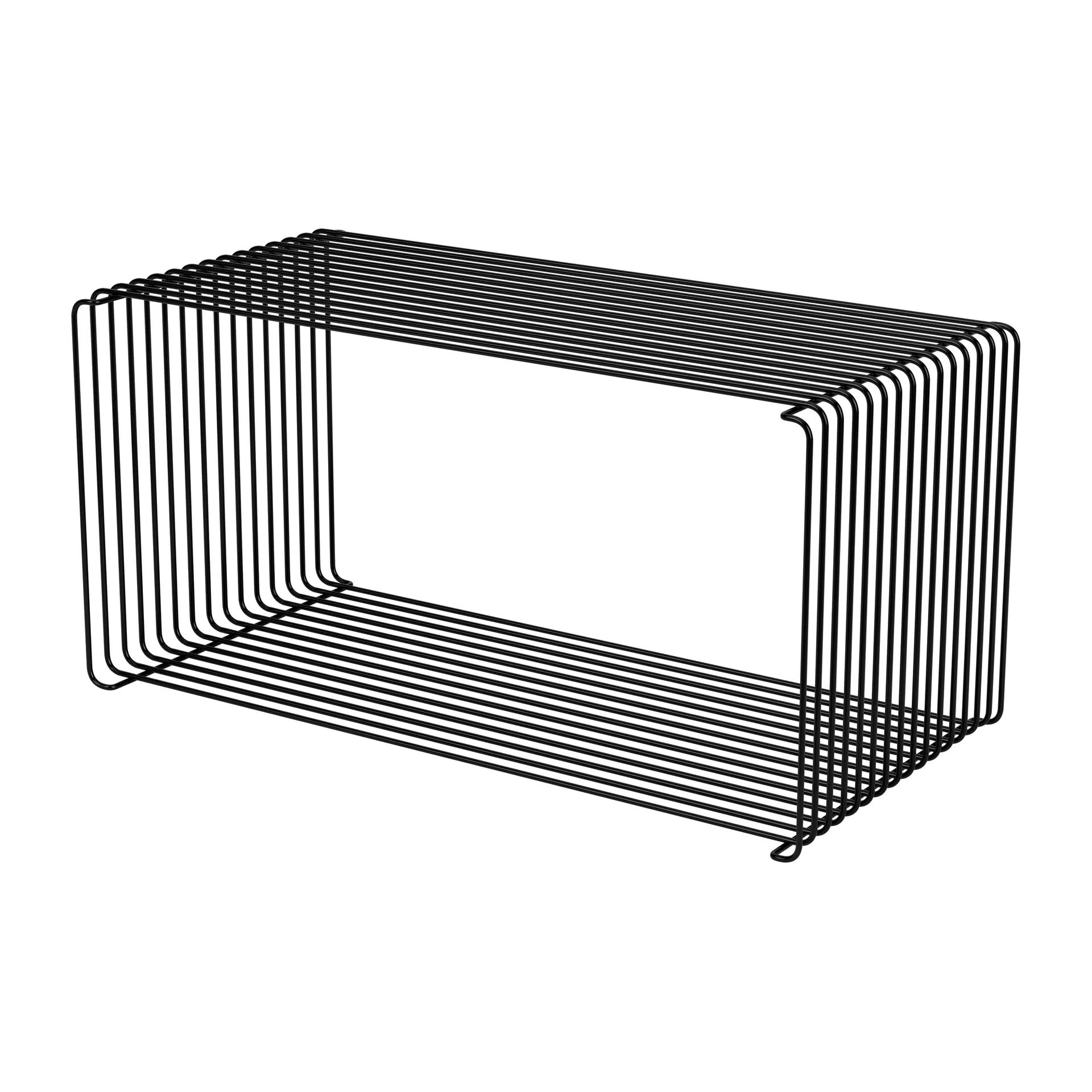 Estantería Panton Wire Extended 70x34,8x34,8 cm, Black Montana