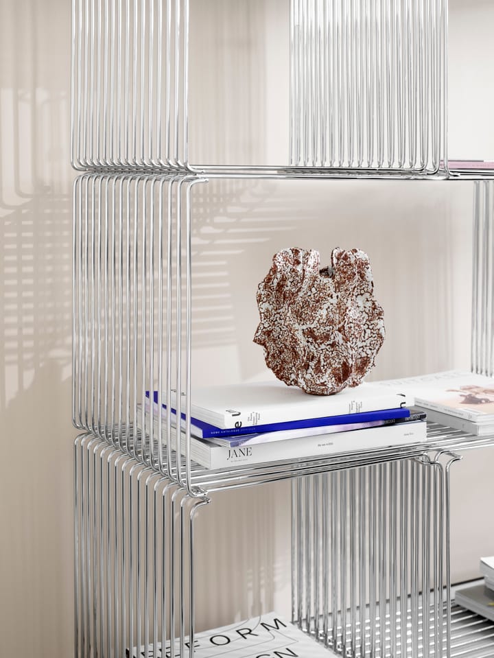 Estantería Panton Wire Extended 70x34,8x34,8 cm, Chrome Montana