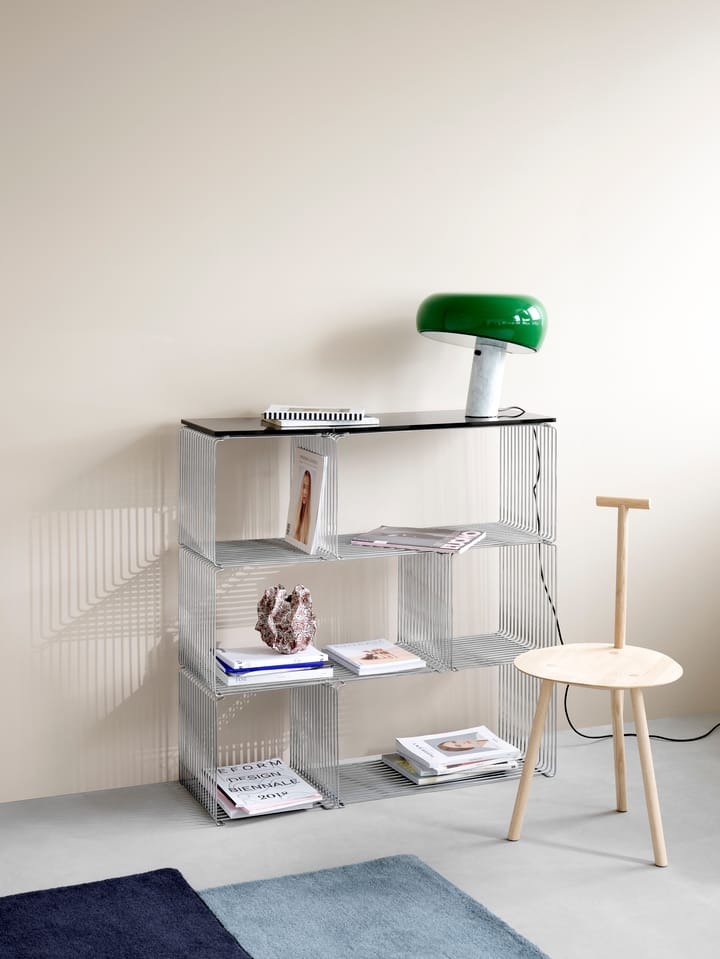 Estantería Panton Wire Extended 70x34,8x34,8 cm, Chrome Montana