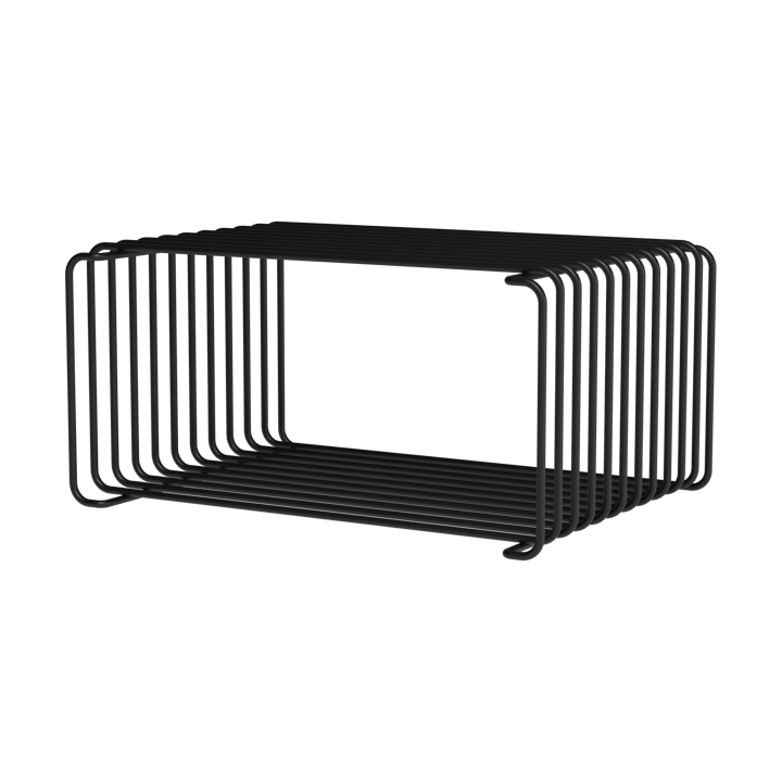 Estantería Panton Wire Half Height 34,8x17,2x25,7 cm - Black - Montana